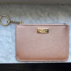 Kate Spade cardholder with key chain loop